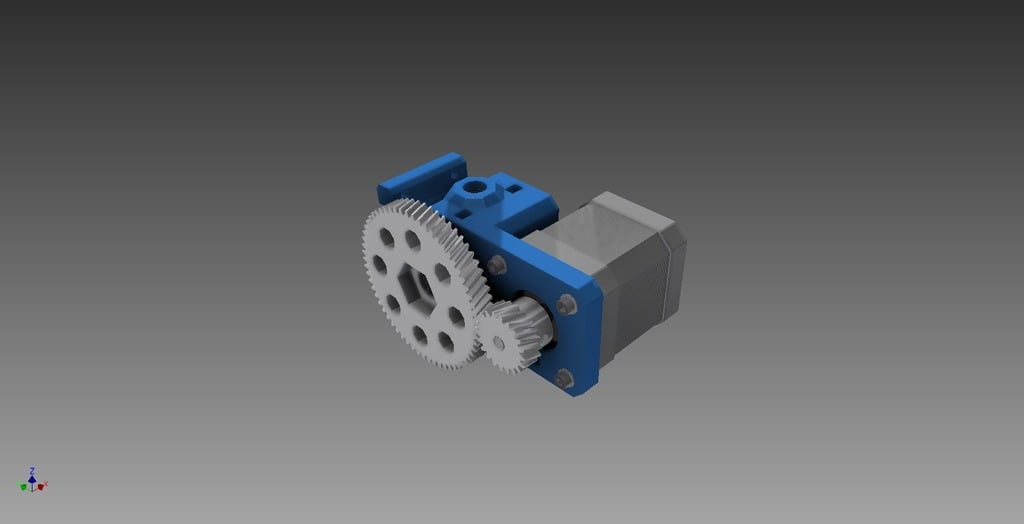 Cyborg Geared Bowden Extruder