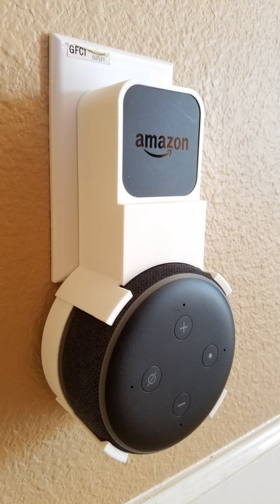 Amazon Echo Dot (3rd Gen) Wall socket mount