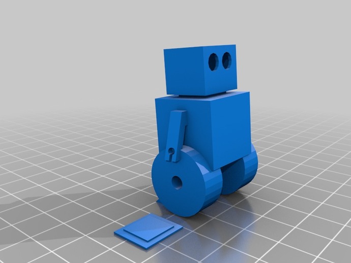 Mobile Maker 3D print Bot 5MM LED Eyes