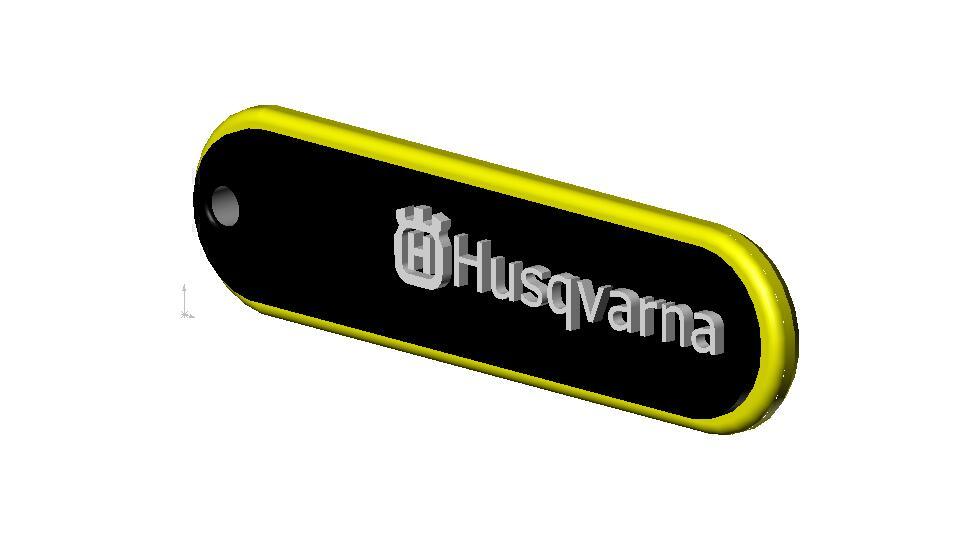 Husqvarna logo/ keyring