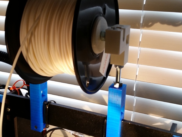 Prusa i3 spool holder remix with bearings