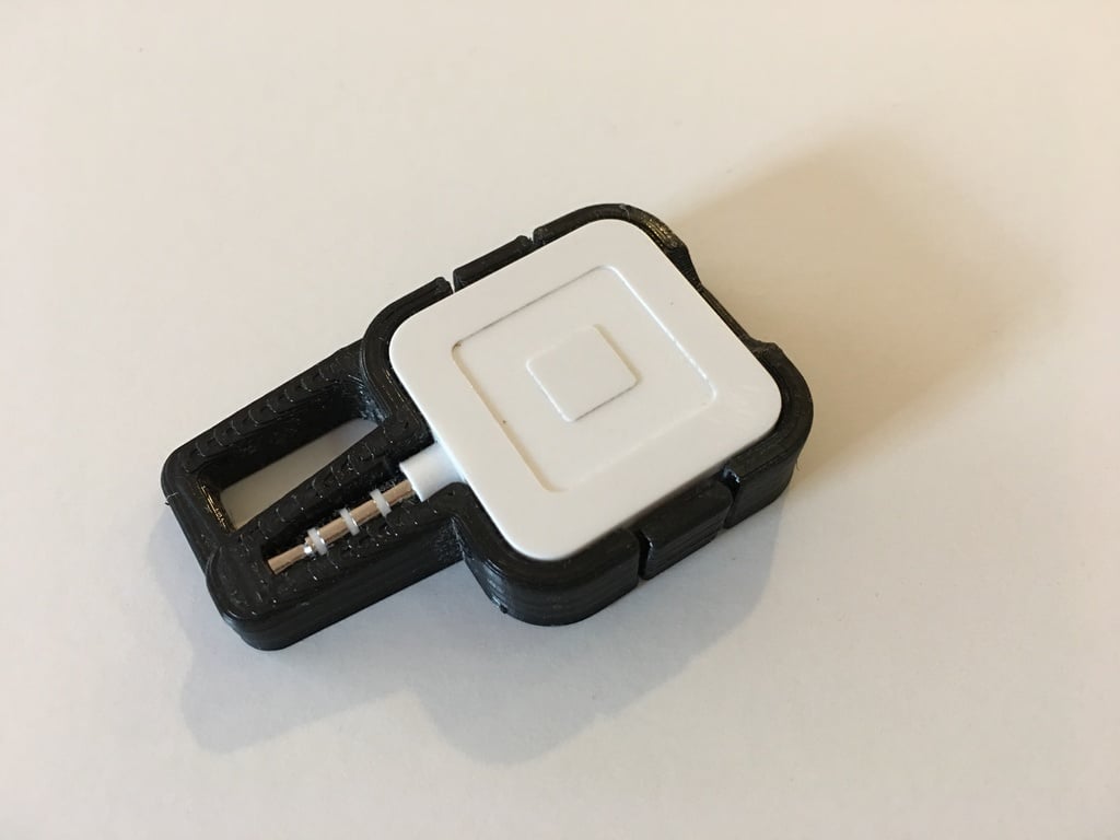 Square Card Reader Keychain