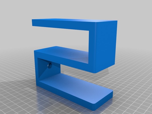 My Customized Parametric Desk Hook