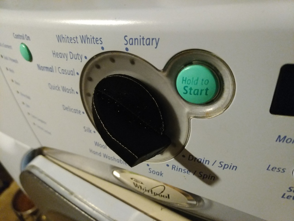 Whirlpool Washer/Dryer Knob