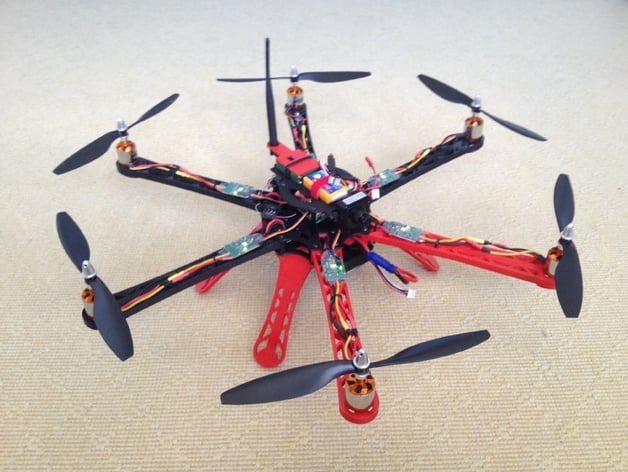 3D Printed Hexacopter