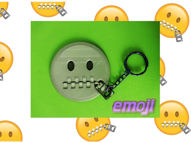 Llavero Emoji 3D