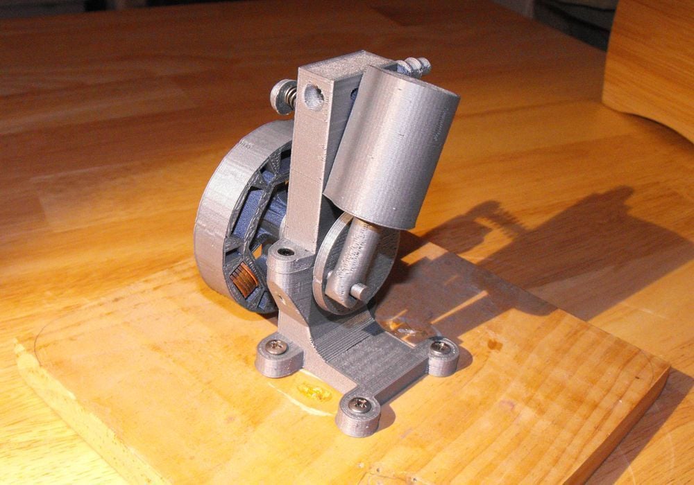 Working Oscillating Steam Engine MKI