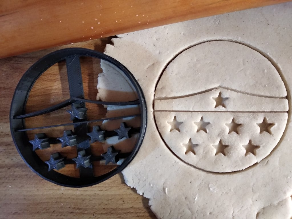 Tiara Wonder Woman cookie cutter, 9cm