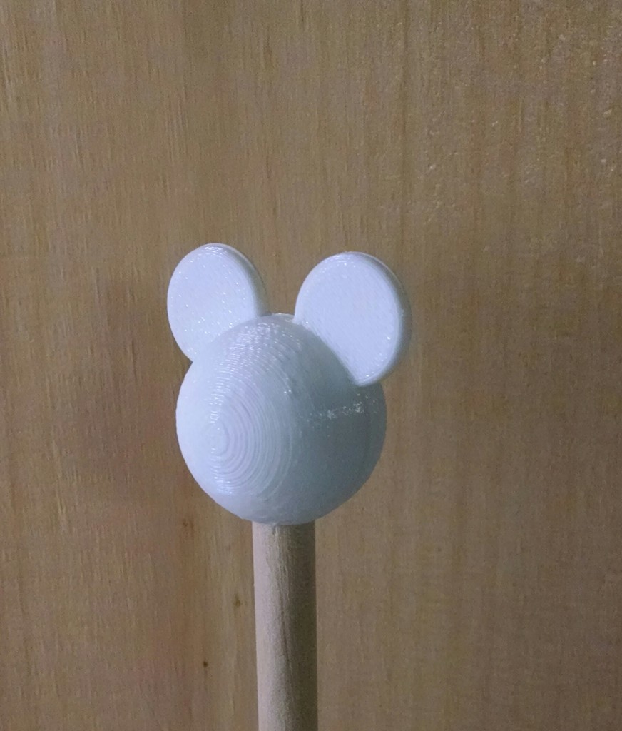 Mouse-Eared Dowel Rod Ends
