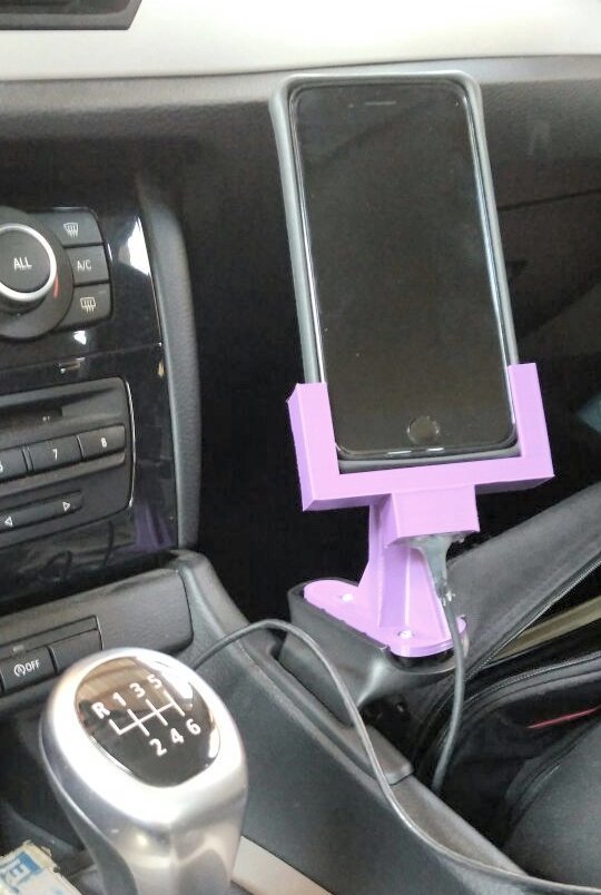 Cupholder GoPro/Smartphone mount for BMW vehicles