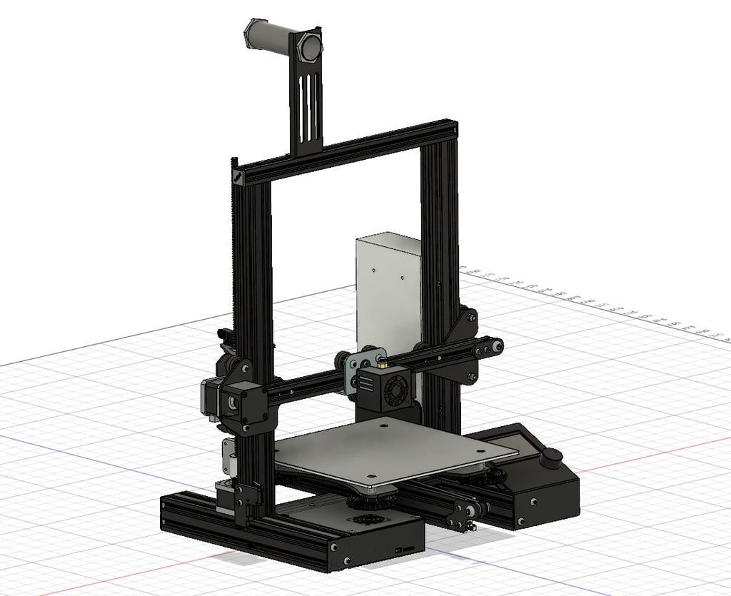 Creality Ender 3 CAD Assembly ALL