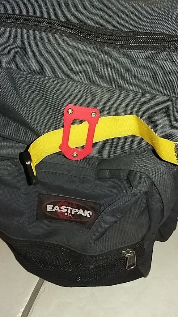 back bag bracket for drone