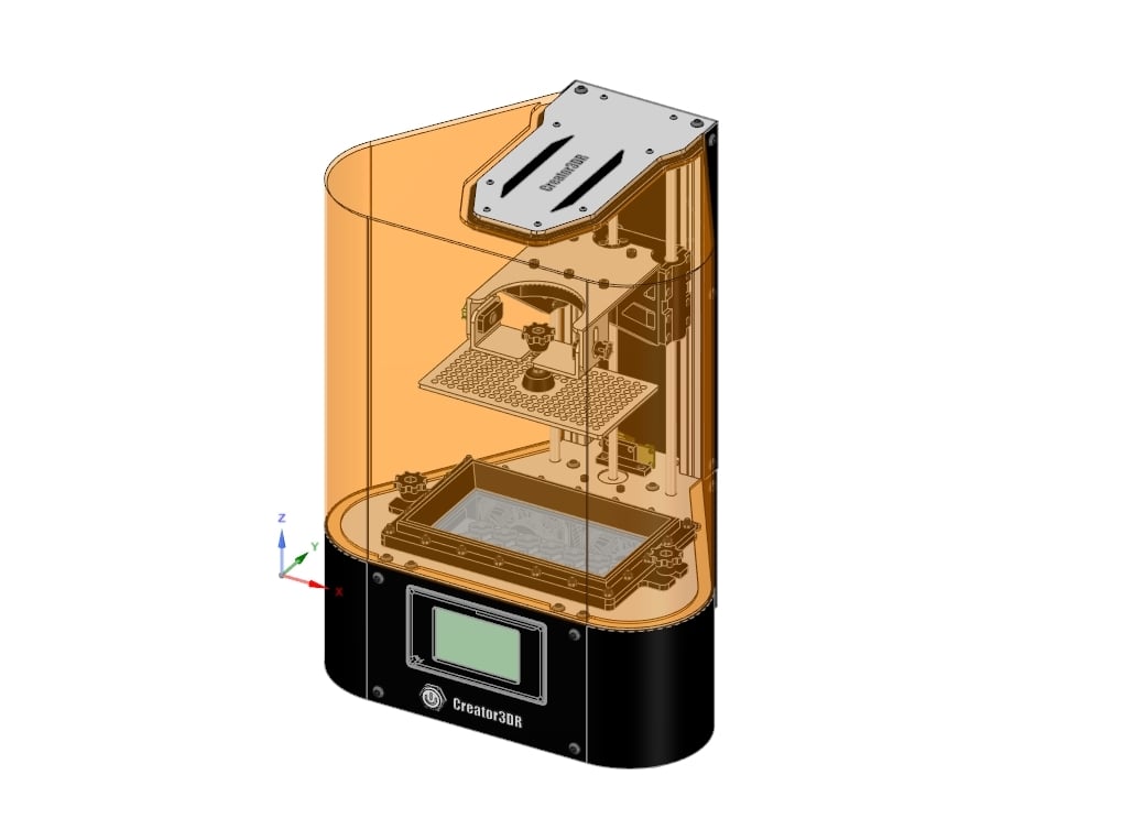 Creator3DR Resin 3D Printer