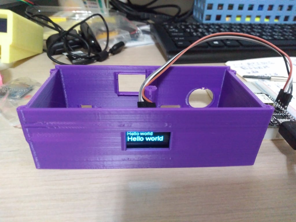 Online Particulate Matter Sensor (with SSD1306 OLED)