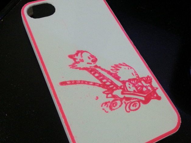 Calvin & Hobbes iPhone 4 cover