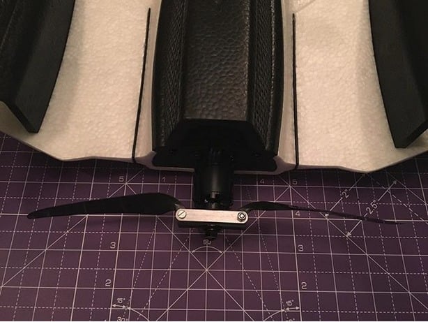Folding Pusher Prop 3D Printed Stop (Aeronaut 38mm hub)