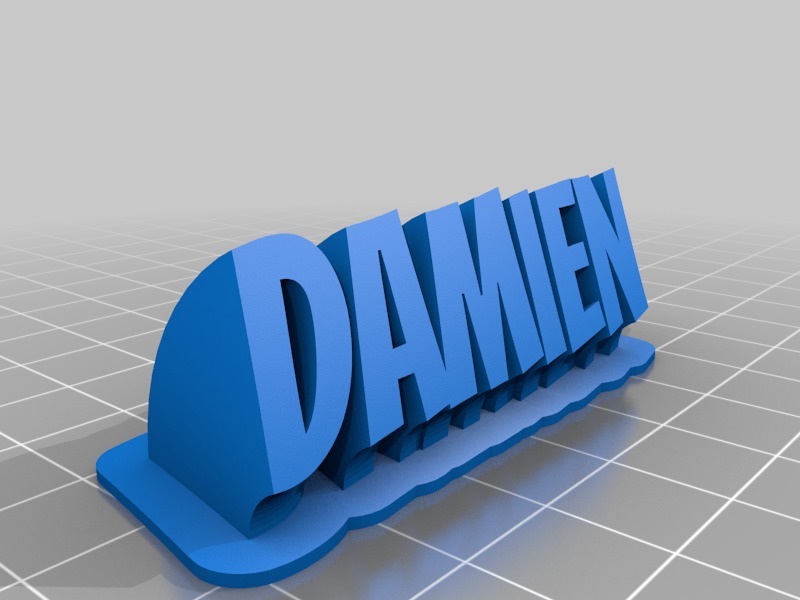 Damien plate