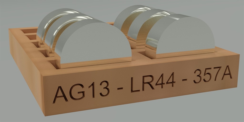AG13 - LR44 - 357A - Battery Holder