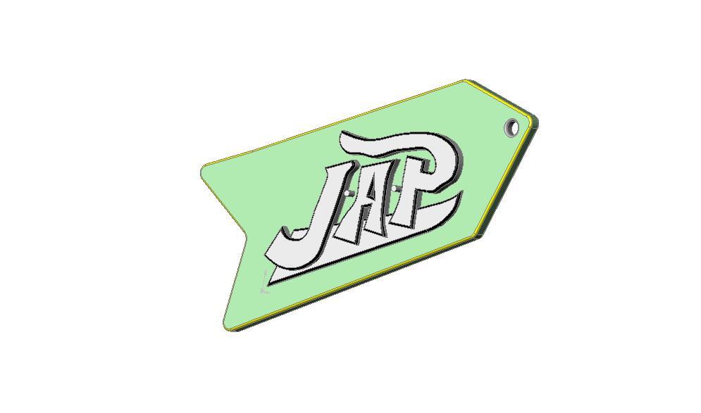 Jap logo keyring