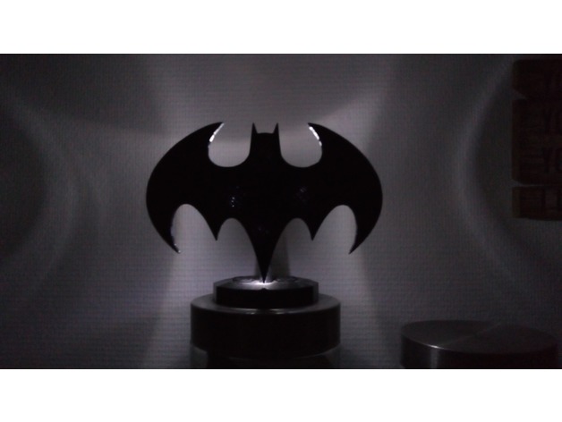 Batman Lamp by 3Dsection - Thingiverse