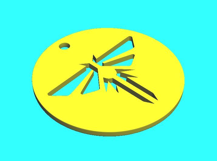 Last Of Us Fireflies medallion