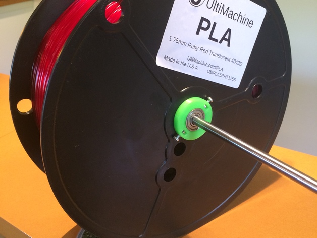 Ultimachine 5 lbs filament spool core with 608 bearings
