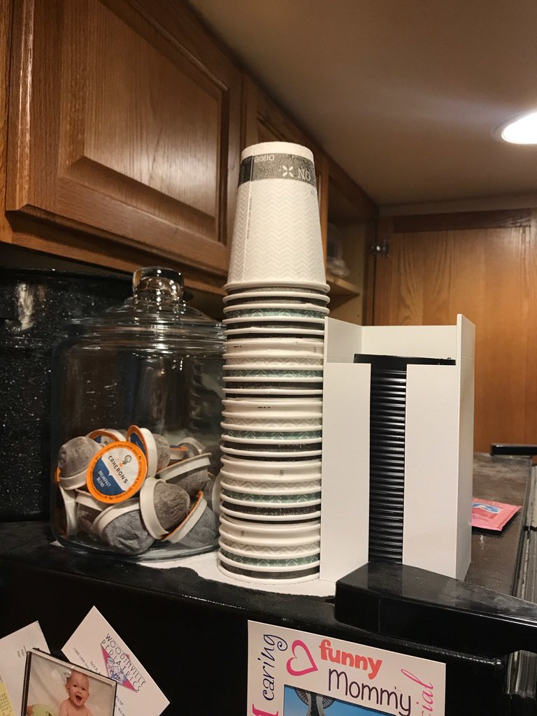 Coffee Cup Lid Holder