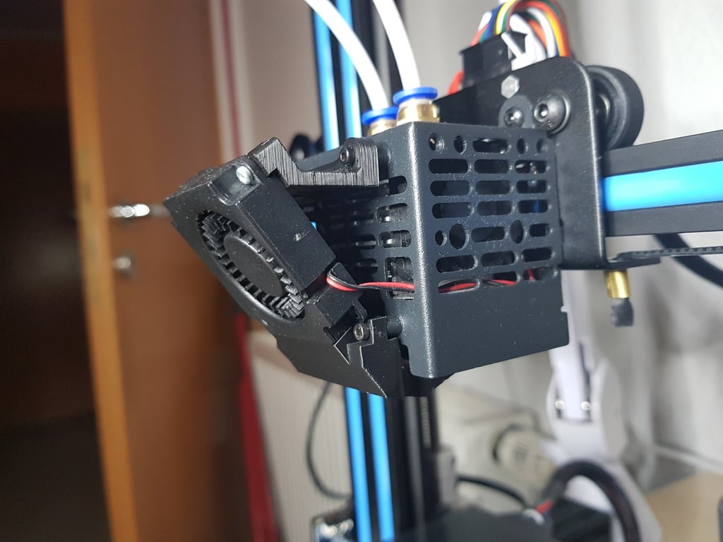 Geeetech A10M A20M - Better (angled) Fan Duct for easy printing