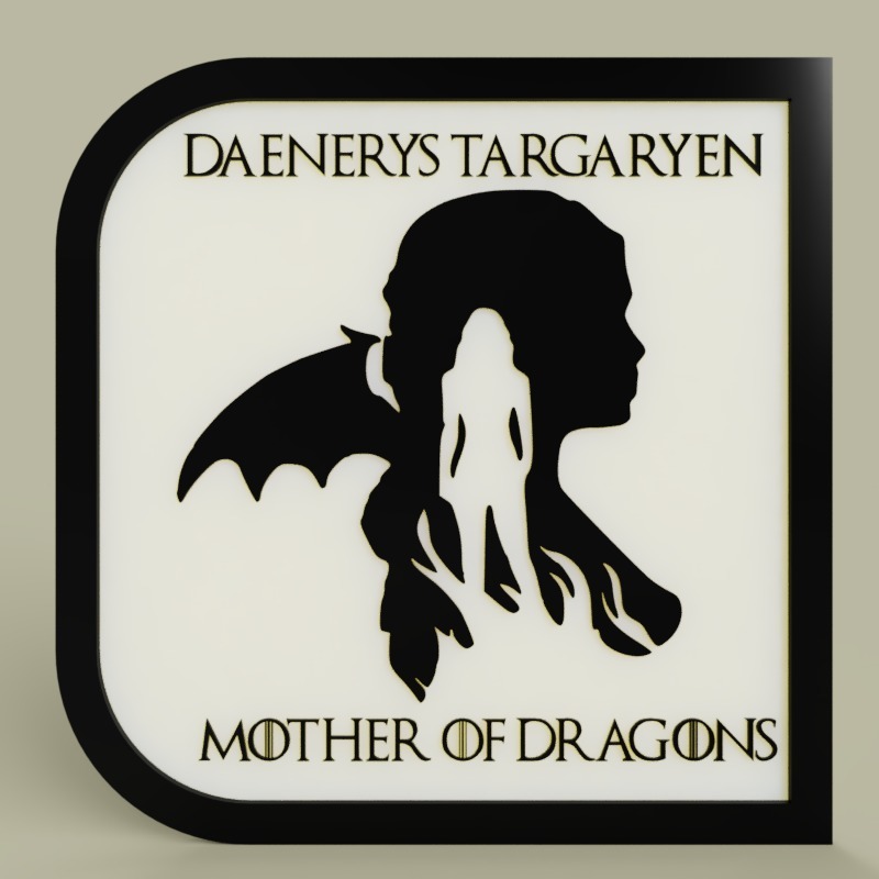 Game of Throne - Daenerys Targaryen - Mother of Dragons