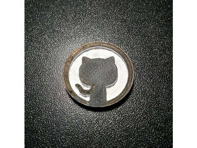 Octocat Shopping Cart Chip/Coin