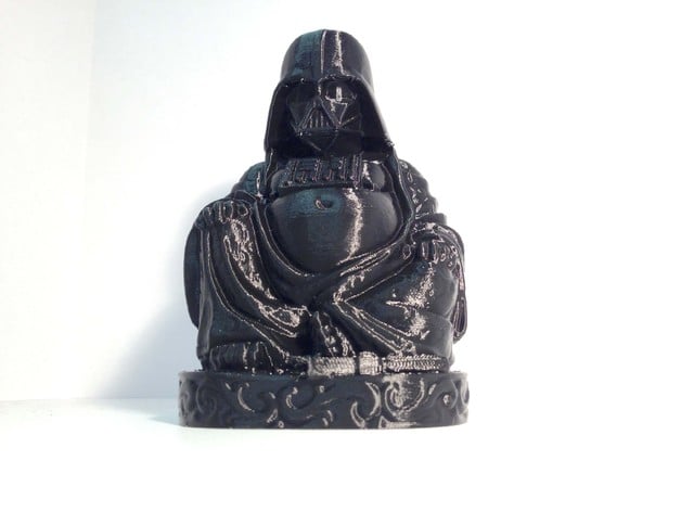 Darth Vader Buddha With Saber