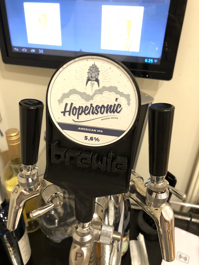 Brewie beer tap handle