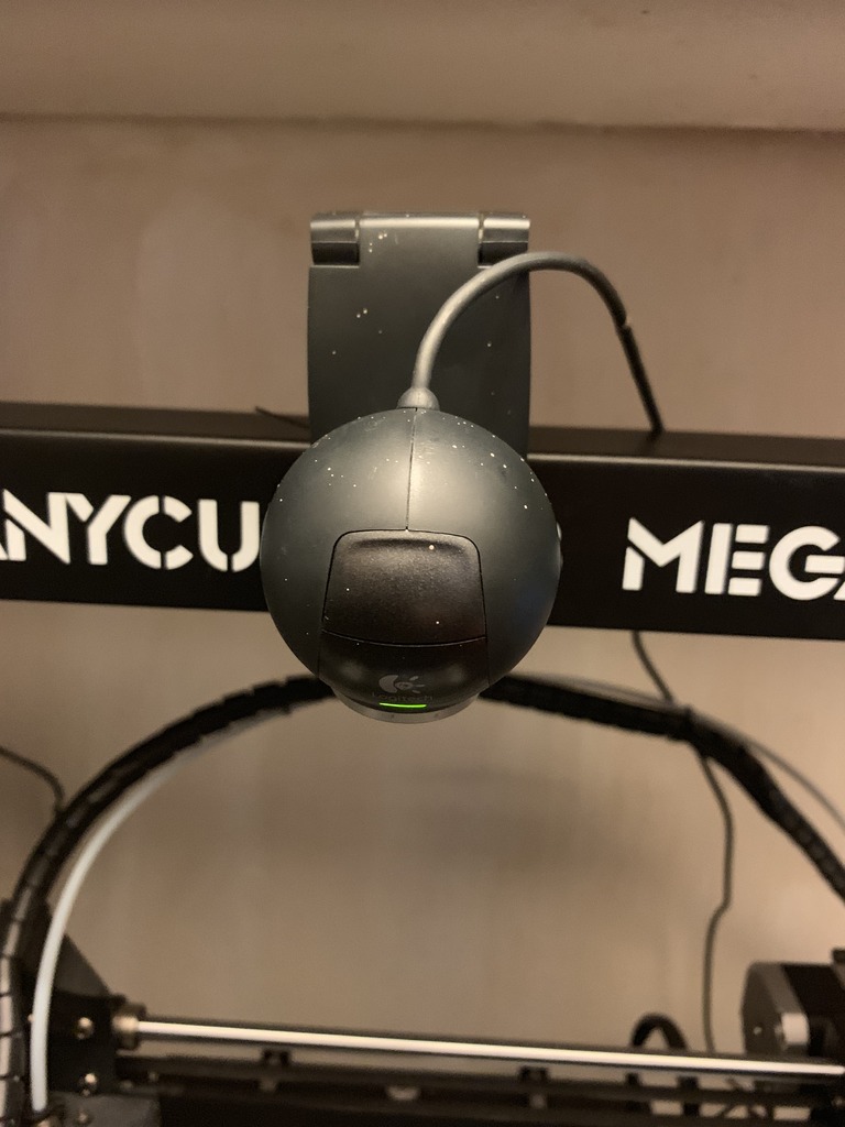 Anycubic i3 Mega overhead web cam holder