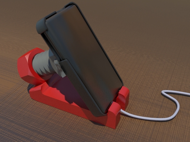 SCREW AND BOLT -Adjustable smartphone holder