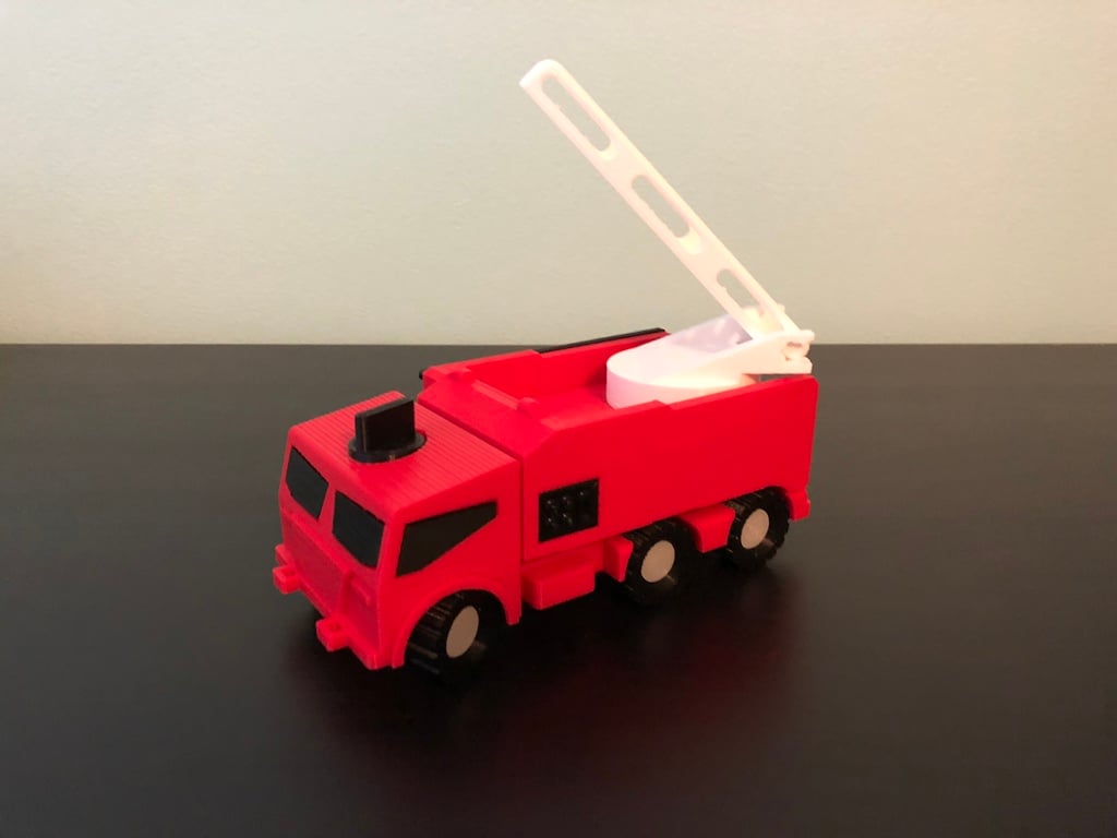 M.A.X. Truck - The Modular Toy Truck - Fire Truck Mission Accessory