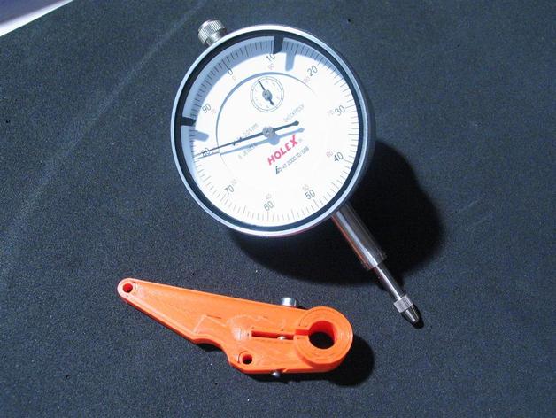 Dial gauge holder for Ultimaker