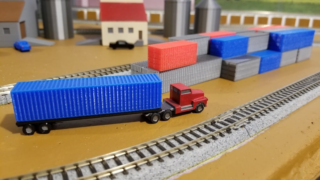 Cargo Container Set (N-Scale)