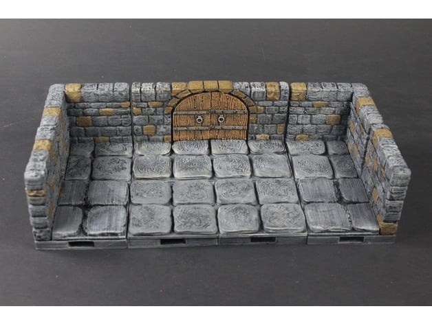 Image of OpenForge 2.0 Dungeon Stone Arched Doors