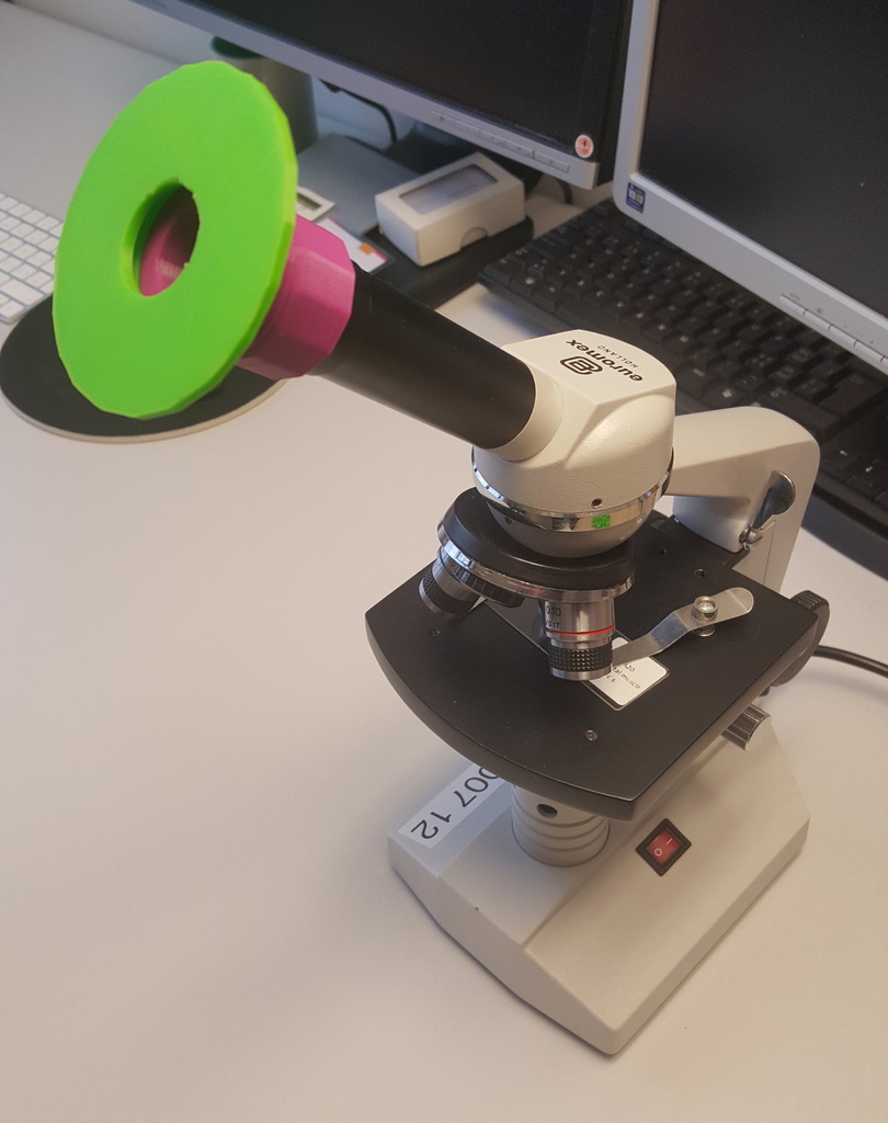 Smartphone and Tablet Adapter for Microscope