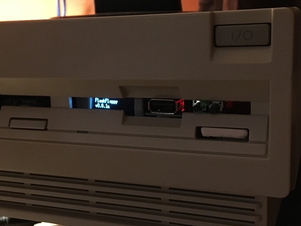Amiga 3000 Gotek V2 USB disk drive emulator base