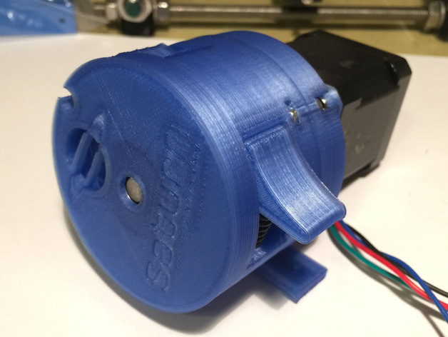 Saturn Extruder - A compact 3mm planetary geared bowden extruder