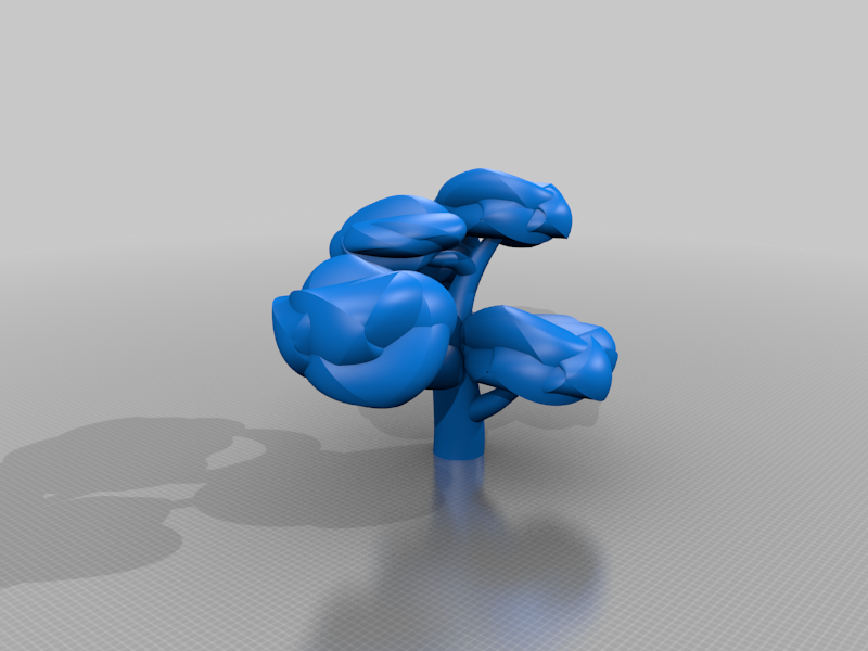 Fluffy tree