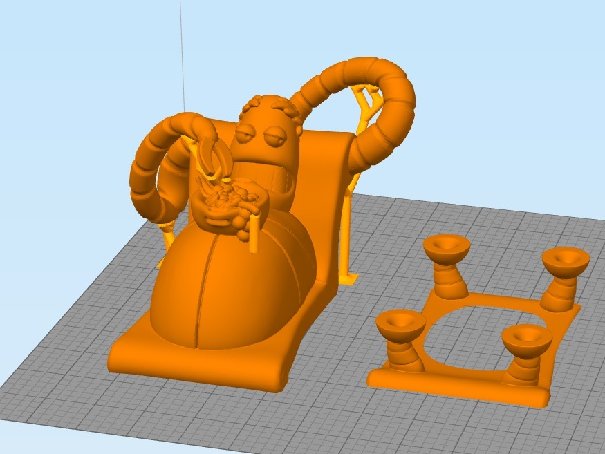 Easier Print -  Hedonist Robot from Futurama