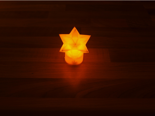 Xmas Star LED Candlelight