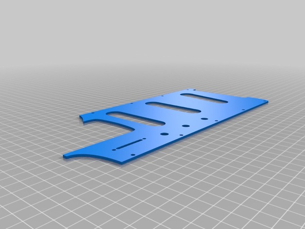 Modified Whammy Pick Guard and Body for AMGP 3D Printable Guitar