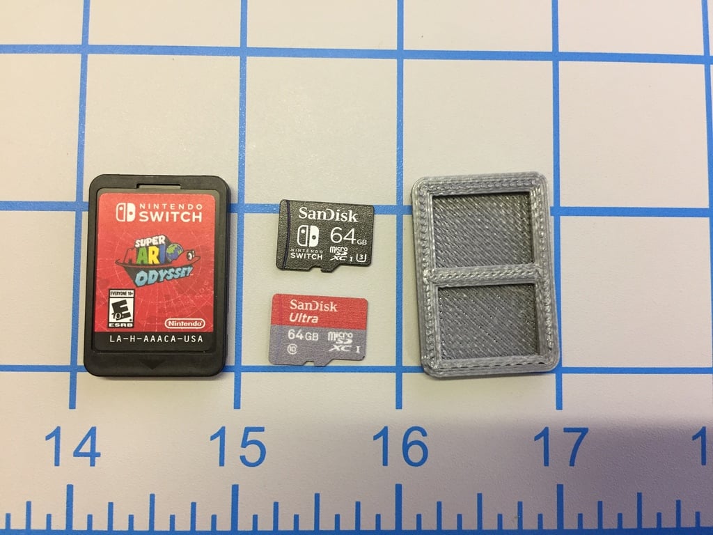 Nintendo Switch Game Card Micro SD Holder