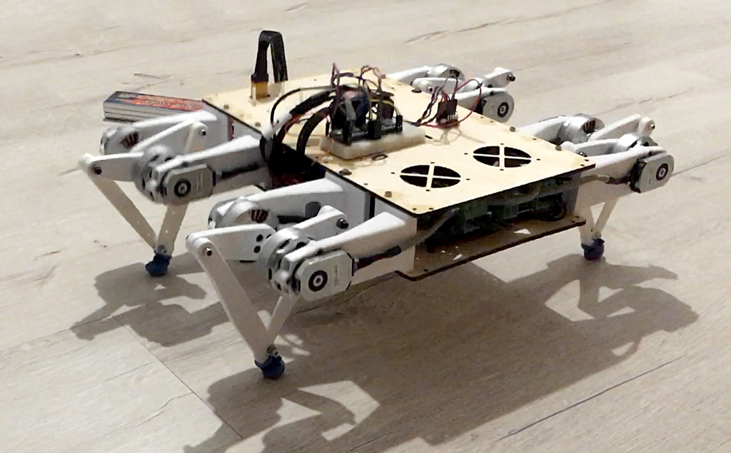 Quadruped Robot (Brushless Motors)