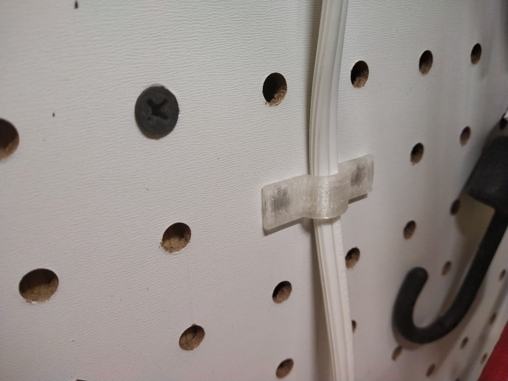 Peg Board Cable Clip