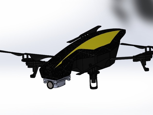 Parrot Ar drone 808 #18 anti vibration camera mount