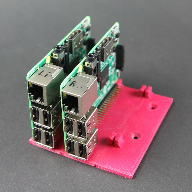 Modularer Raspberry Pi Halter / Modular Raspberry Pi holder